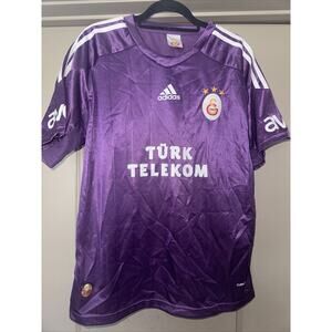 Adidas Mens Soccer Jersey Purple Size L Turkey Turk Telekom